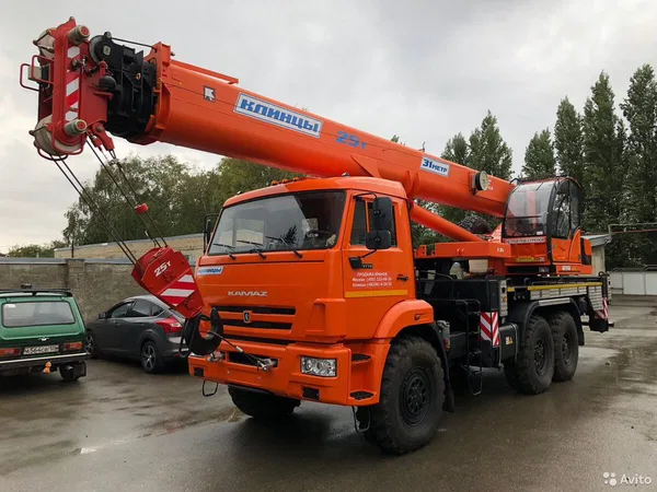 Автокран Клинцы КС-55713-5К-4 на шасси КамАЗ 43118