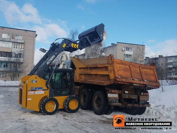 Ковш на фронтальный погрузчик Метатэкс высокой выгрузки