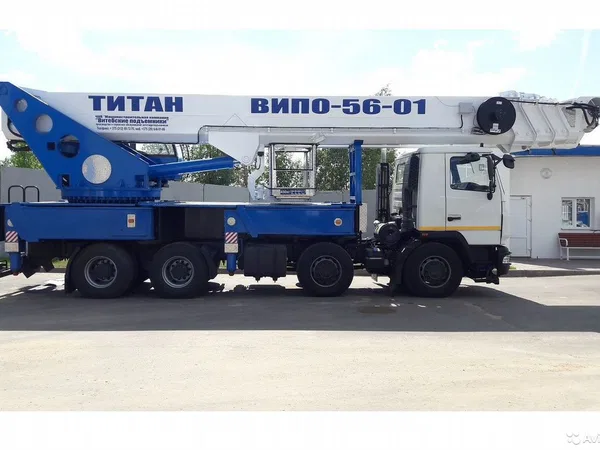 Автовышка ВИПО 56-01 на шасси МАЗ 6516