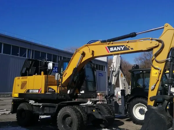 Колесный экскаватор Sany SY155W