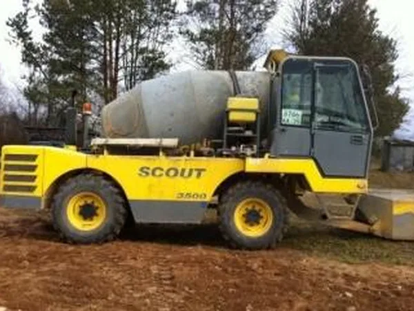 Самоходный бетоносмеситель Piccini Scout 3500