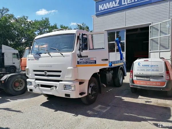 Бункеровоз РАРЗ МК-4512-04 на шасси КамАЗ 43255-3010-69