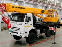 Автокран Ивановец КС-45717К-3В на шасси КамАЗ 43118