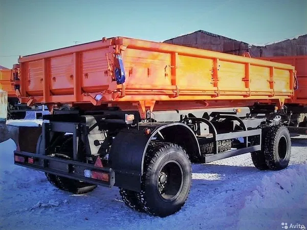 Самосвальный прицеп Нефаз 8560-60-02