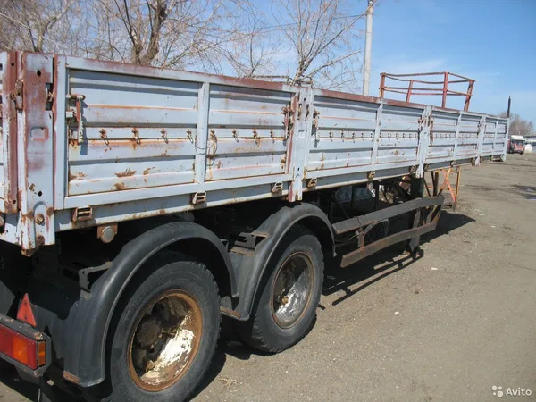Бортовой полуприцеп СЗАП 9340