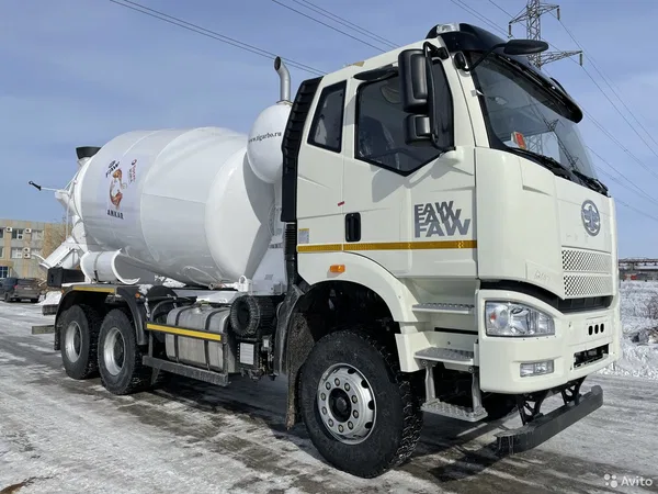 Автобетоносмеситель FAW с АБС Tigarbo 10 м3