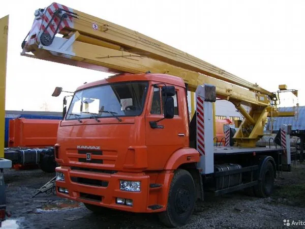 Автовышка КамАЗ 43253 с АГП КЭМЗ ВС-22.06