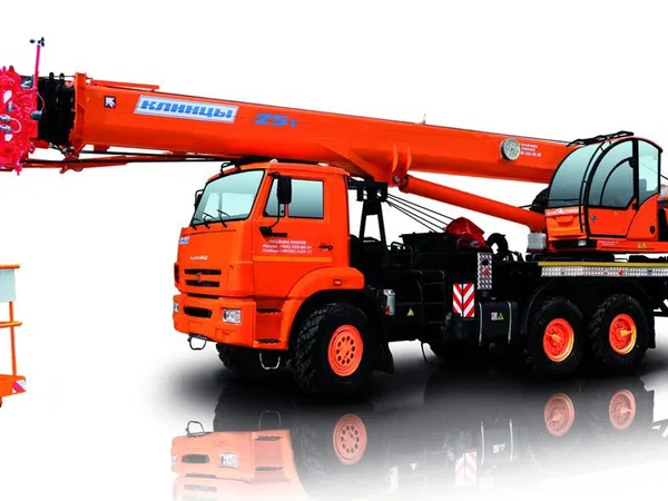 Автокран Клинцы ПКС-55713-5К-4В на шасси КамАЗ 43118