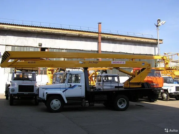 Автовышка ГАЗ 3309 с АГП КЭМЗ ВС-22.02