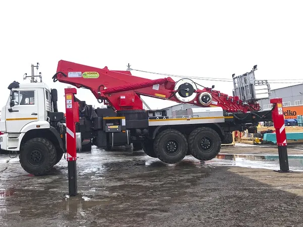Автовышка Hansin HS450A на шасси КамАЗ