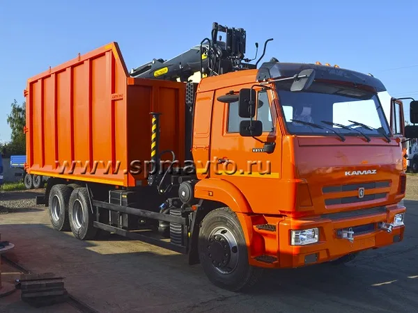 Металловоз (ломовоз) КамАЗ 65115 с КМУ ВЕЛМАШ VM10L74