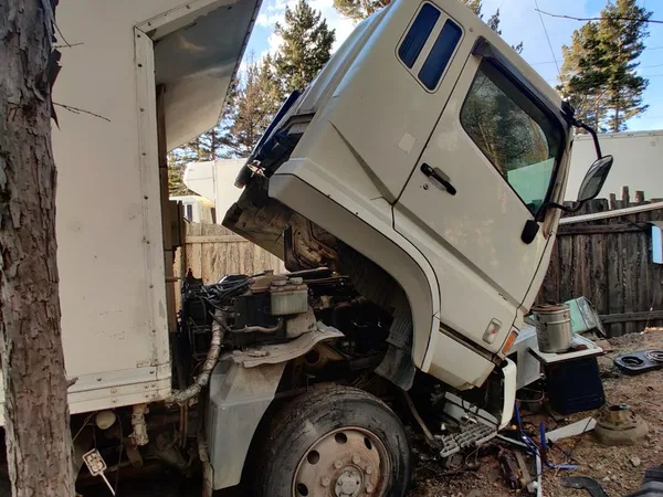 Грузовой фургон Mitsubishi Fuso Super Great