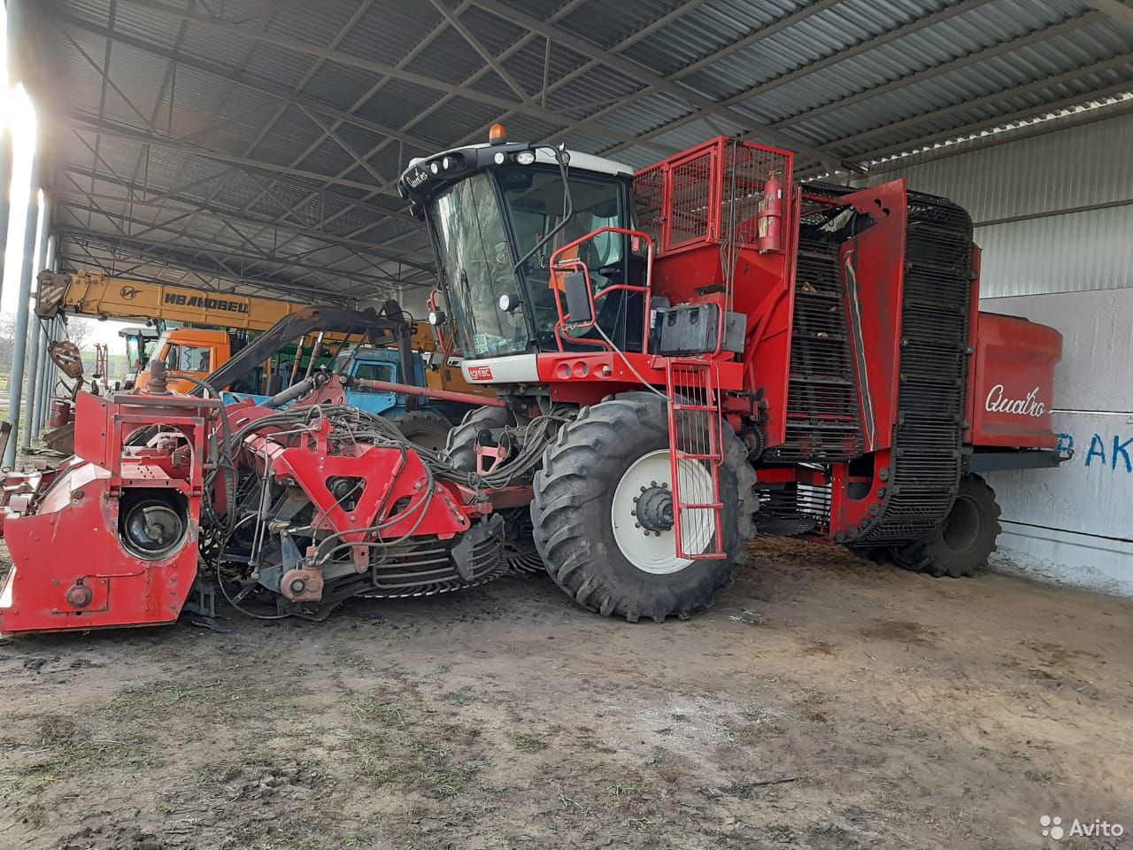 Свеклоуборочный комбайн Agrifac Quatro