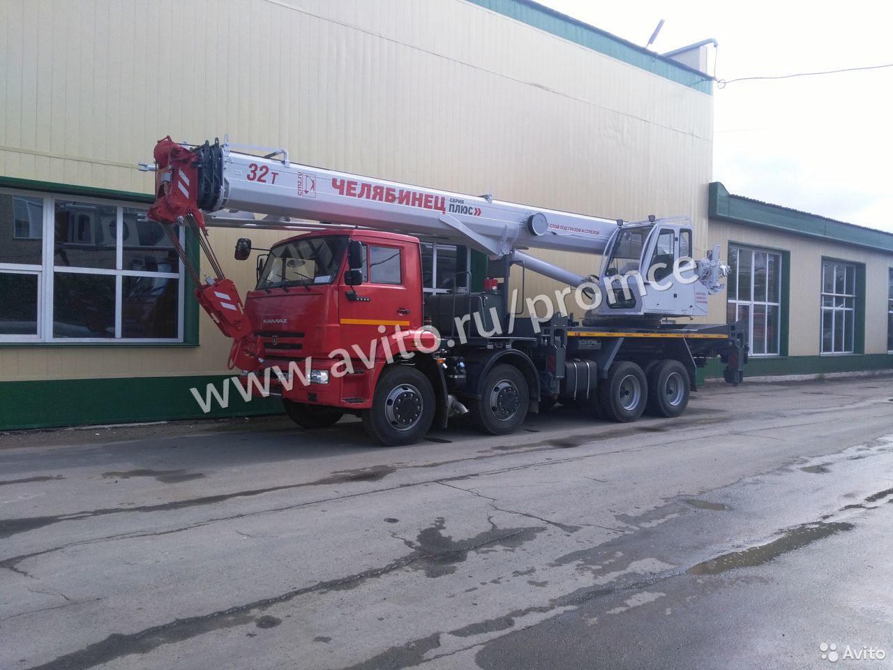 Автокран Челябинец КС-55733-33 на шасси КамАЗ 6540