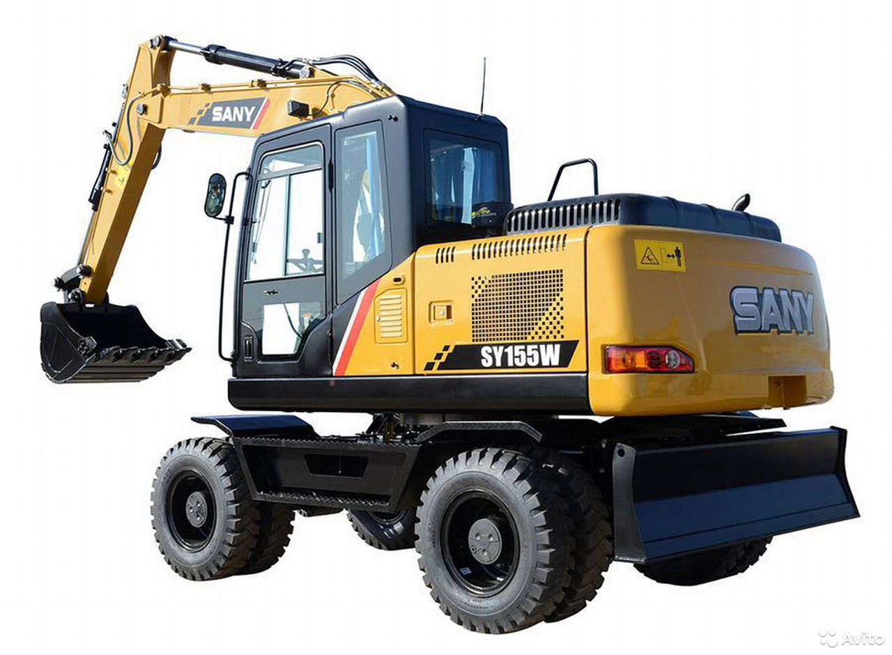 Колесный экскаватор Sany SY155W