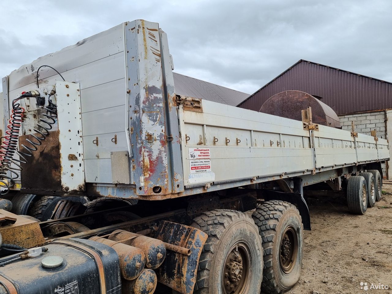 Бортовой полуприцеп Schmitz Cargobull SPR 24/L