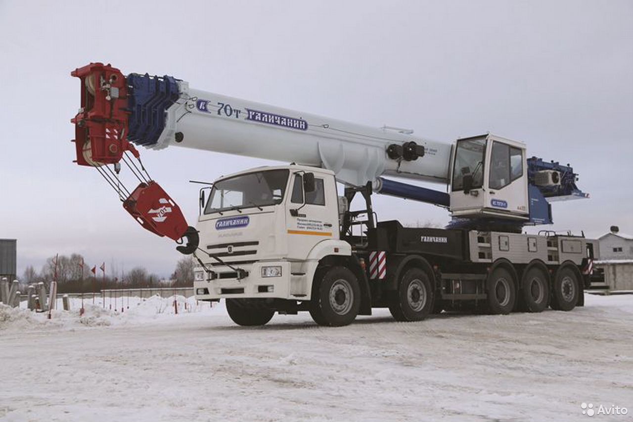Автокран Галичанин КС-75721-1 H&H на шасси КамАЗ 7330