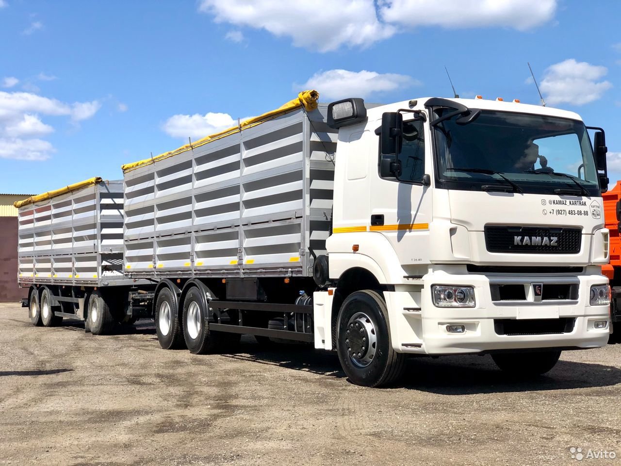 Зерновоз КамАЗ 65207