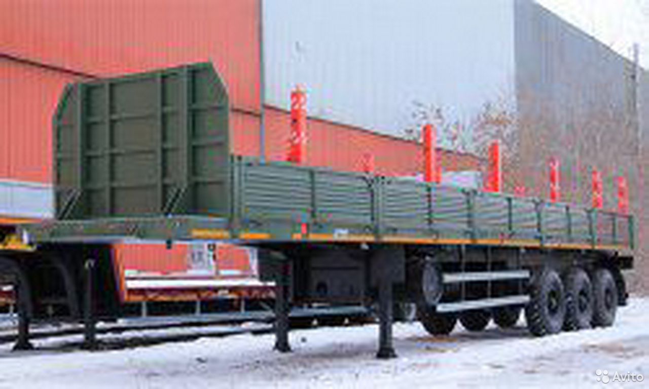 Бортовой полуприцеп ЧМЗАП 99065-038бтк3