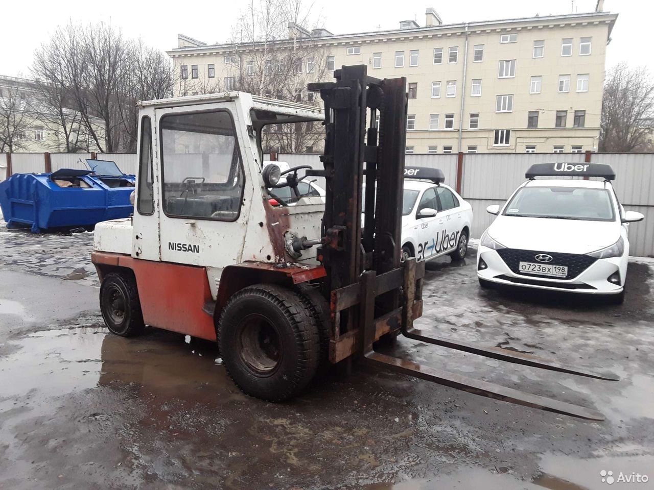 Вилочный погрузчик Nissan FD40