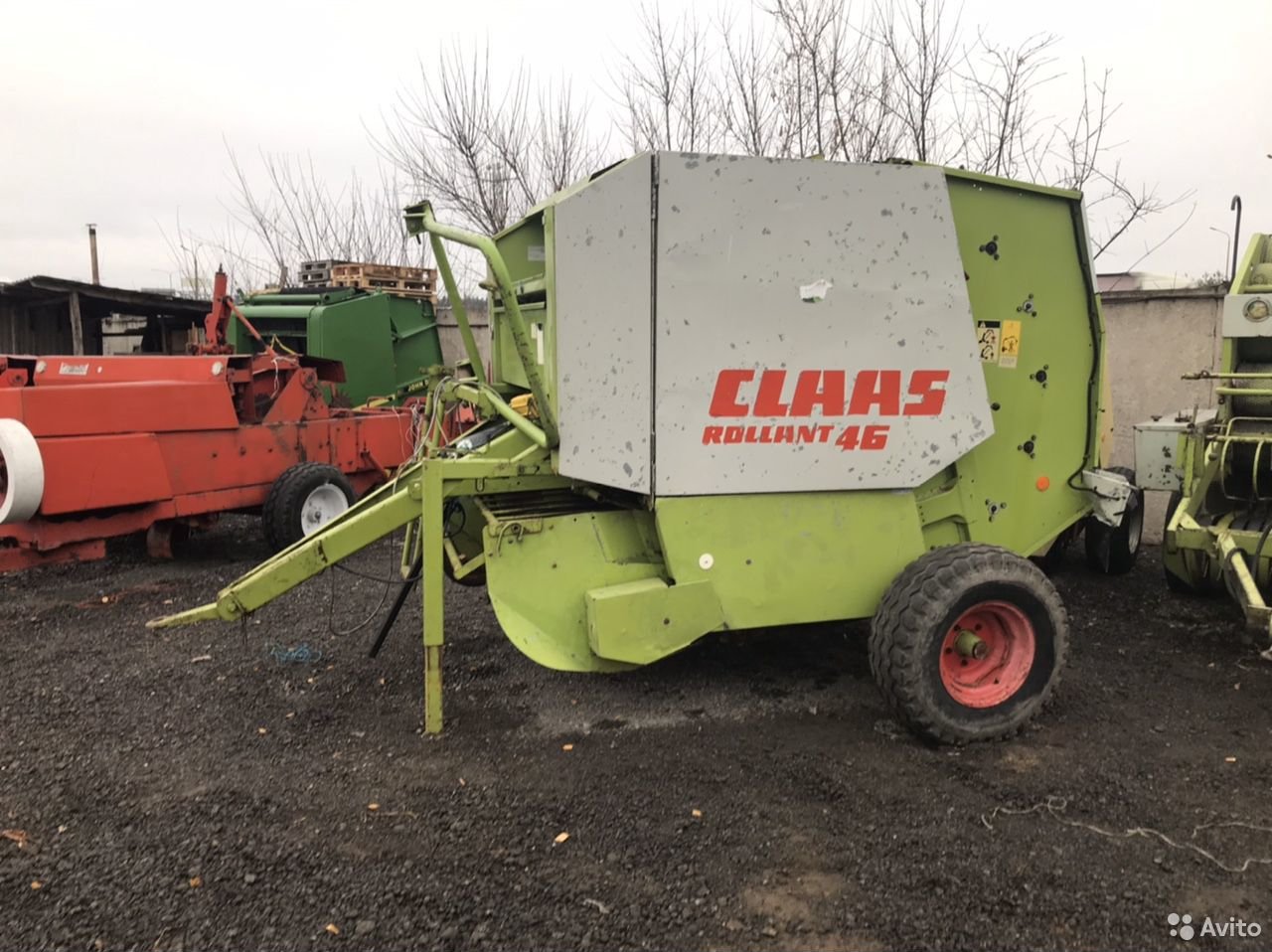 Пресс-подборщик Claas Rollant 46