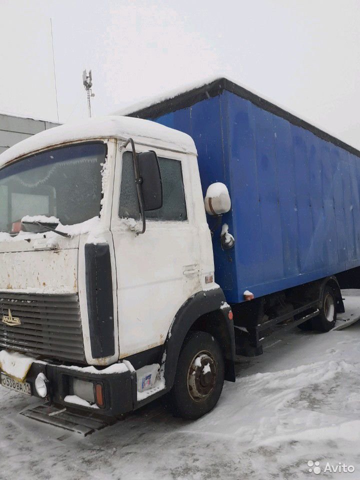 Грузовой фургон МАЗ 4370 Зубренок