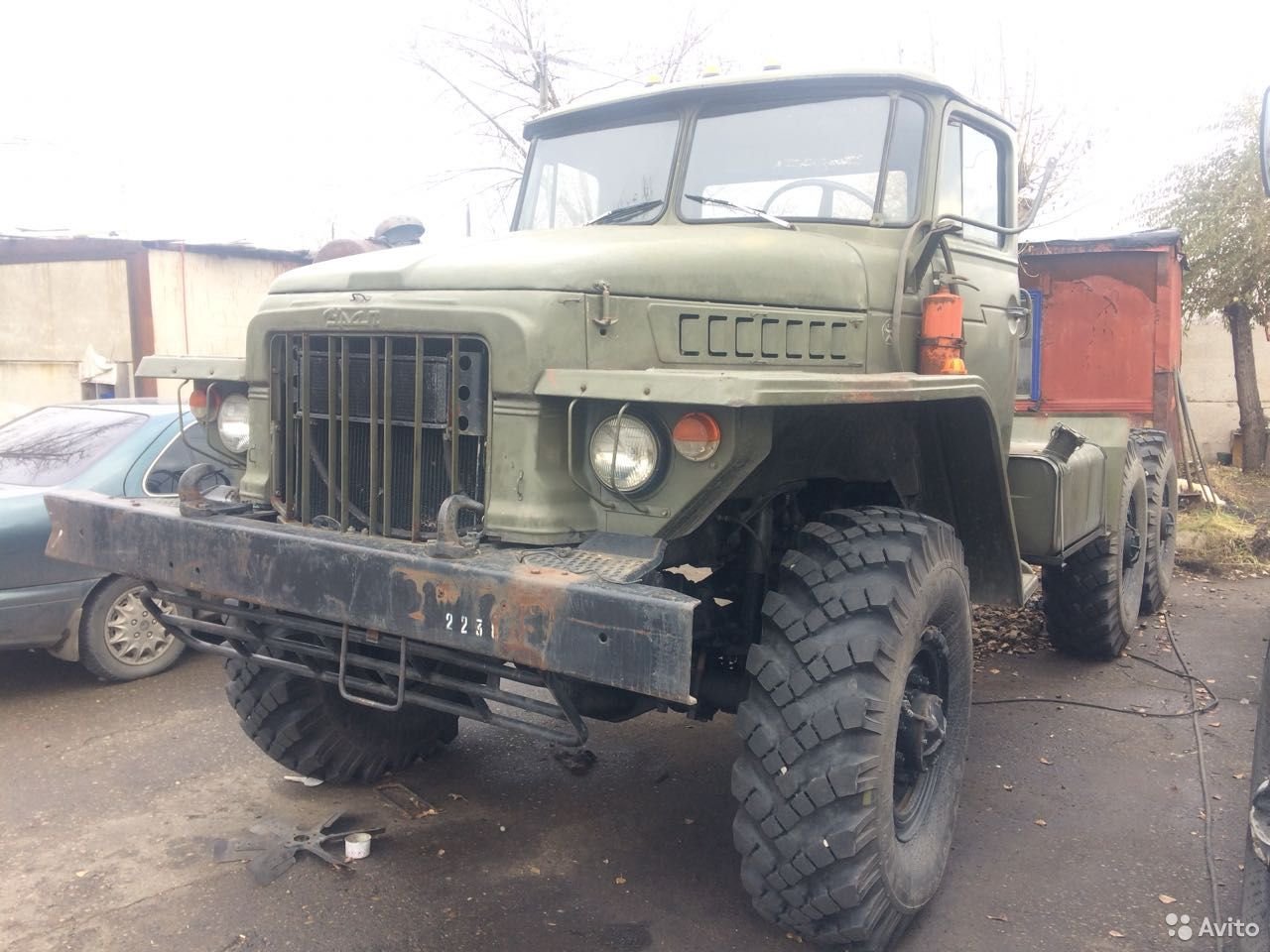 Шасси УРАЛ 375