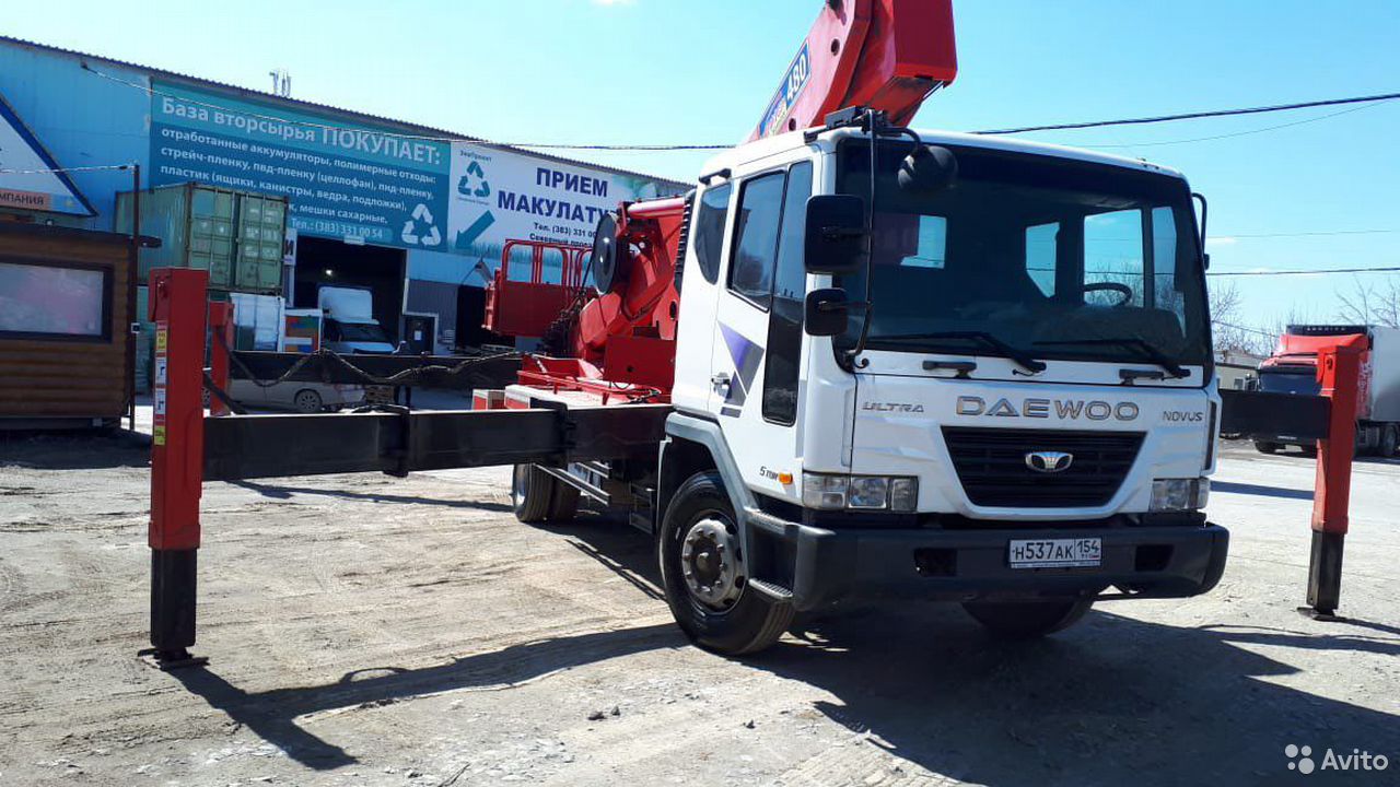 Автовышка Daewoo Novus 48 метров