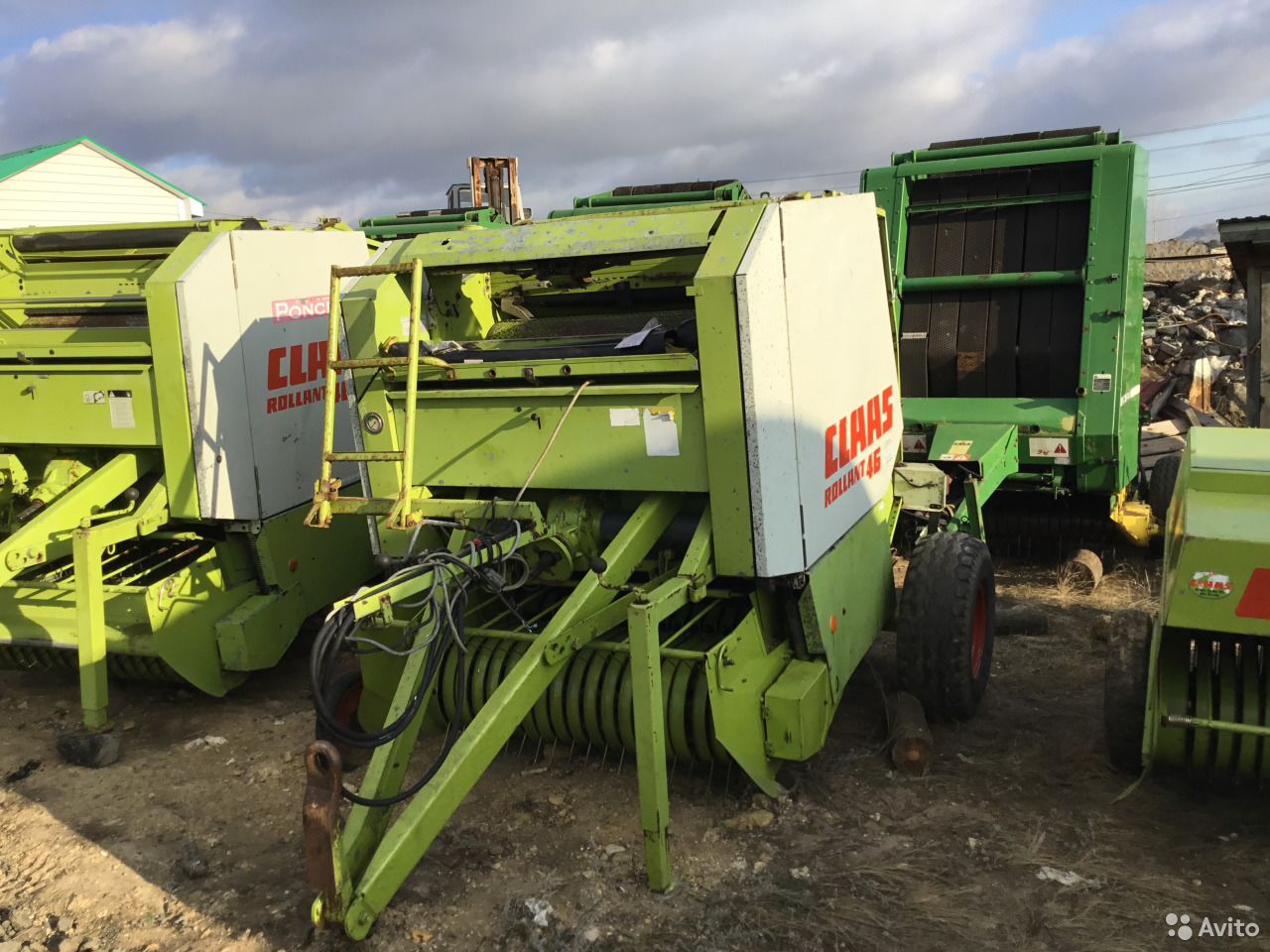 Пресс-подборщик Claas Rollant 46
