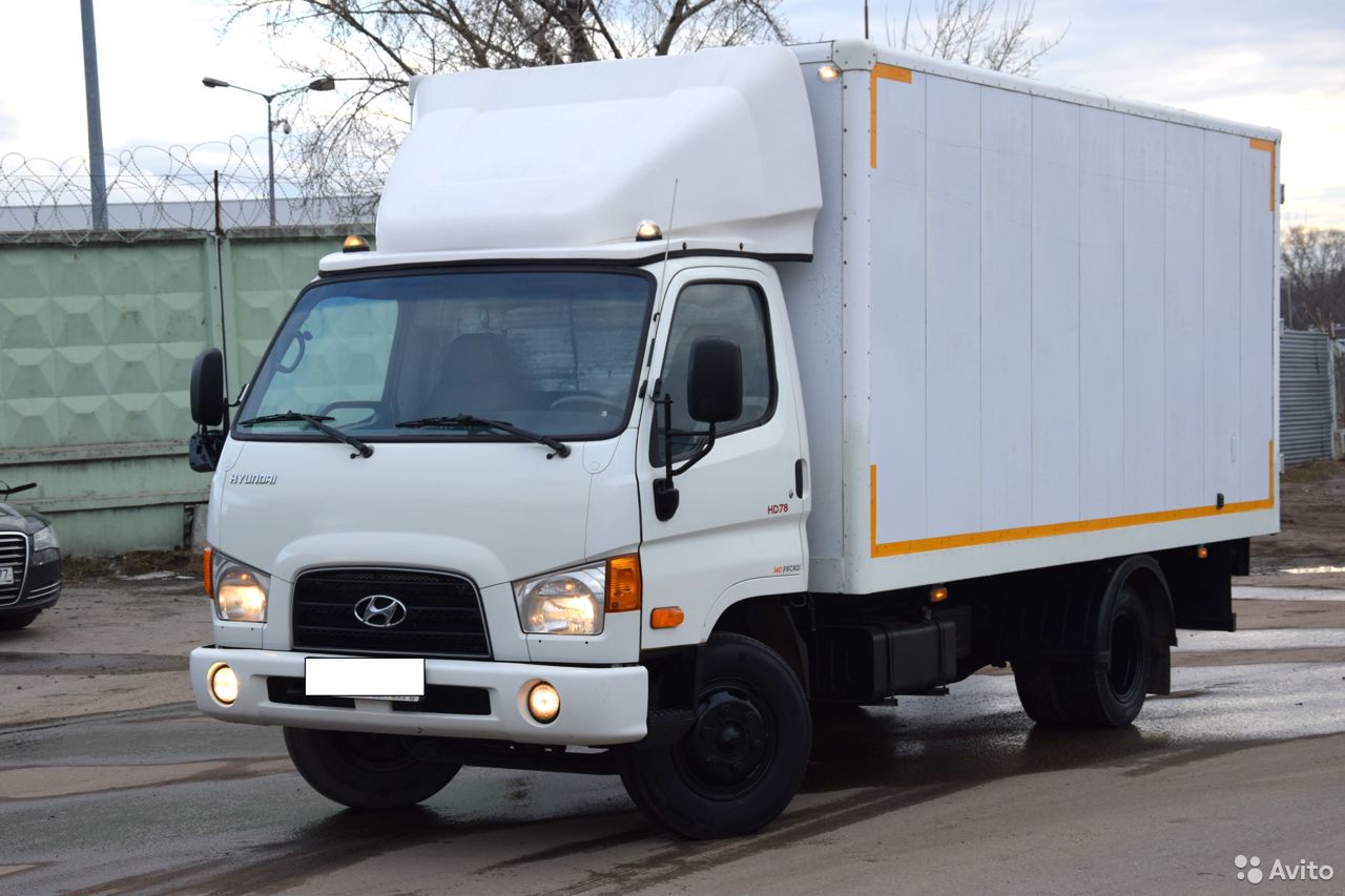 Промтоварный фургон Hyundai HD78