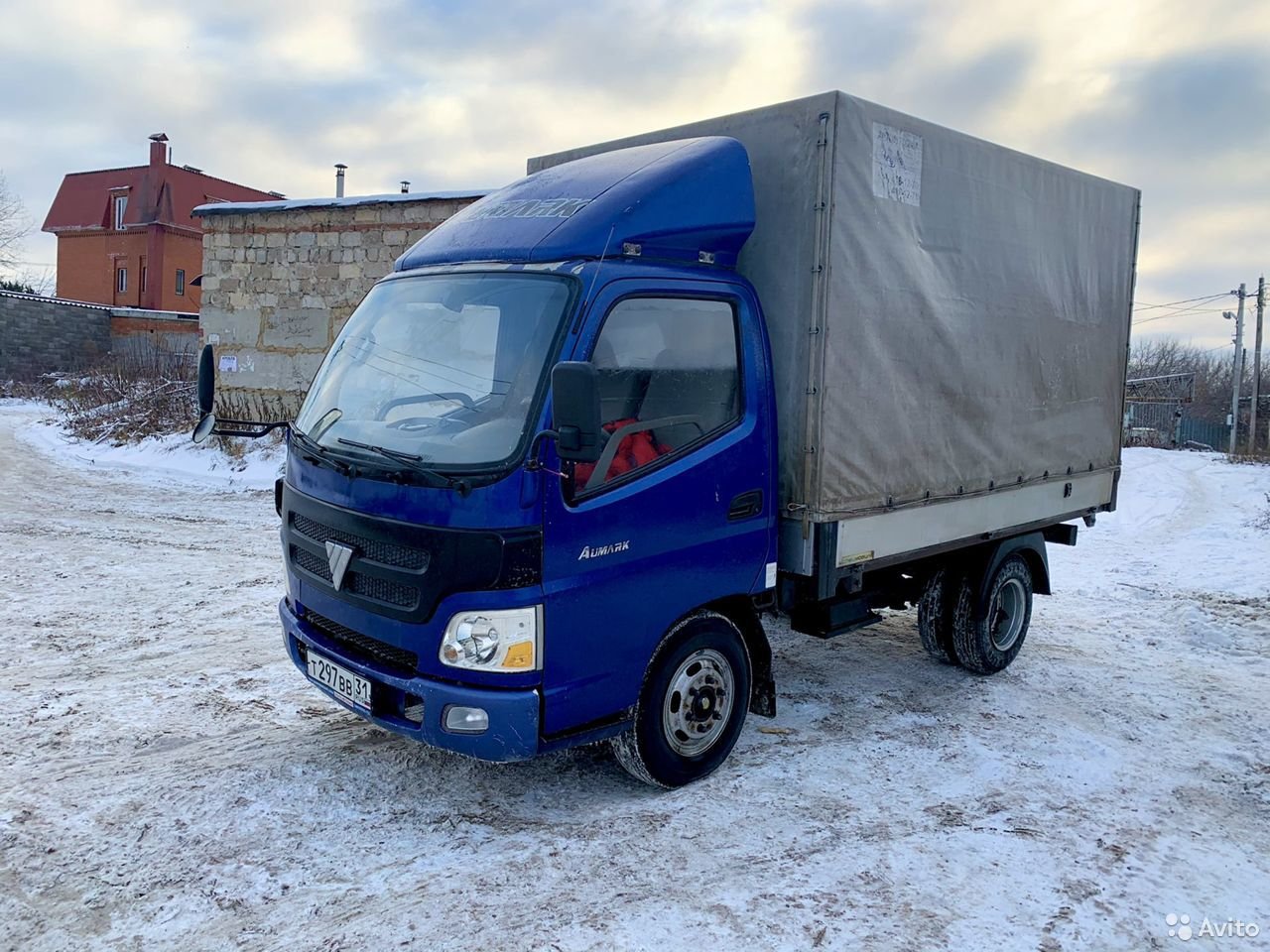 Тентованный автомобиль Foton Aumark BJ 1039