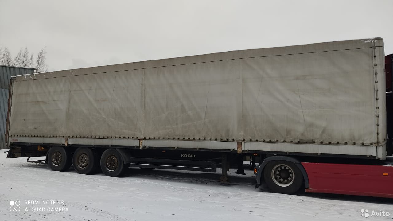 Тентованный полуприцеп Kogel SN24