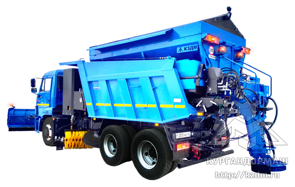 Комбинированная дорожная машина КурганДорМаш МД-651Г