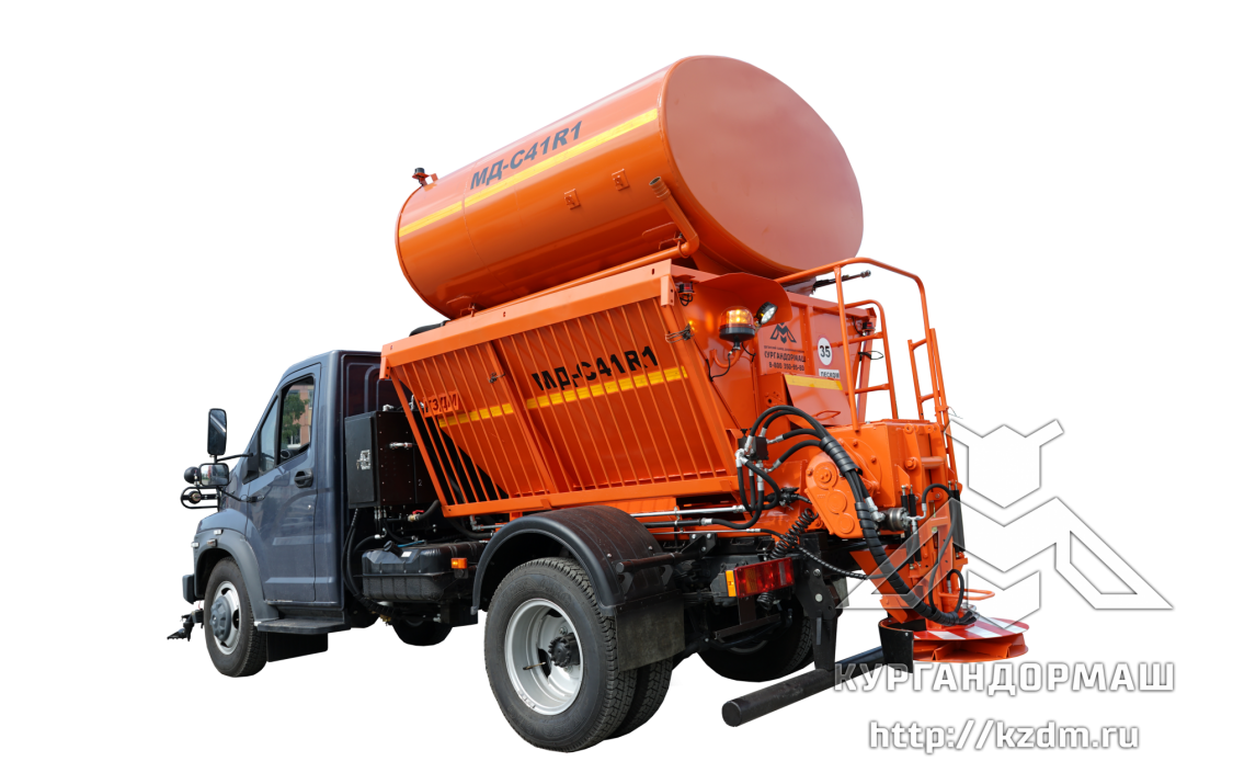 Комбинированная дорожная машина КурганДорМаш МД-C41R1
