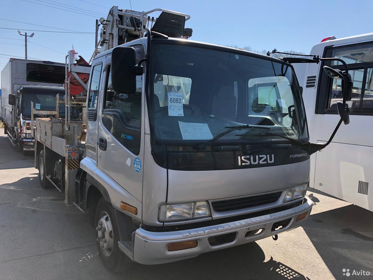 Бурильно-крановая машина Aichi D706 на шасси Isuzu Forward