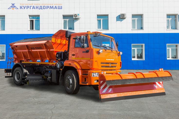 Комбинированная дорожная машина КурганДорМаш МД-53605