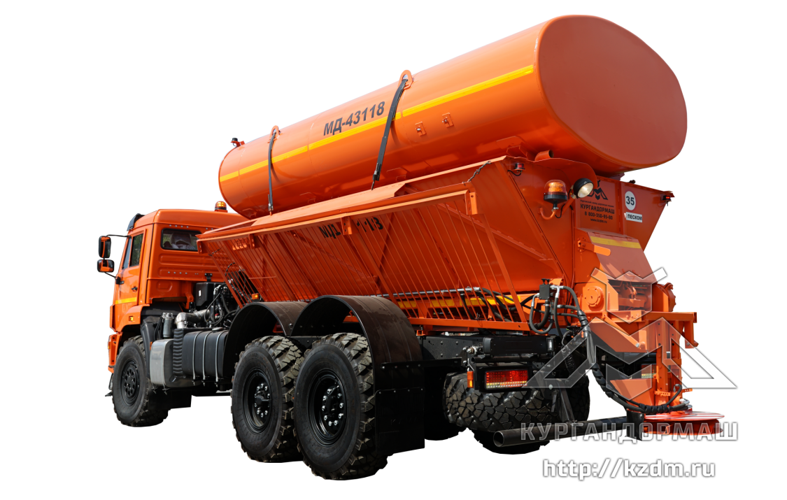 Комбинированная дорожная машина КУРГАНДОРМАШ МД-43118