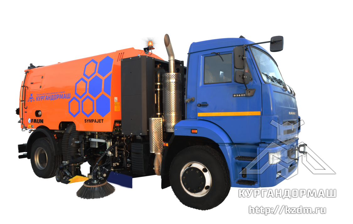 Вакуумная подметально-уборочная машина Кургандормаш КО-318F
