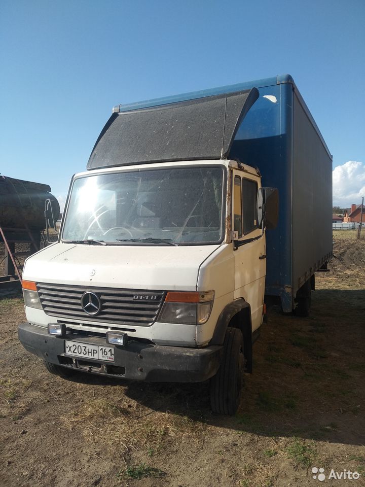 Тентованный грузовик Mercedes-Benz Vario 814D