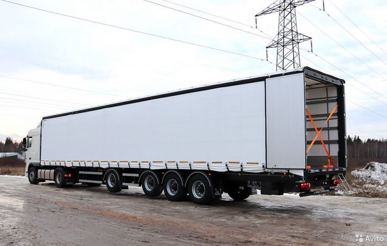 Тентованный полуприцеп Тонар T4-16V (97882)
