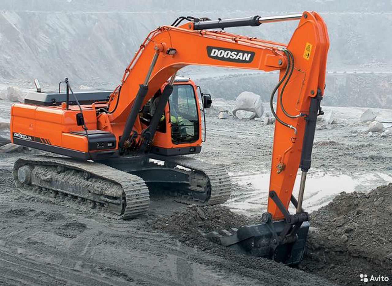 Гусеничный экскаватор Doosan DX300LCA