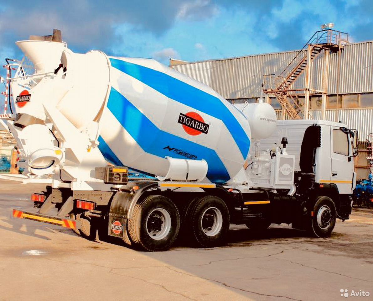 Автобетоносмеситель Tigarbo 69365T на шасси МАЗ 631226-525-042