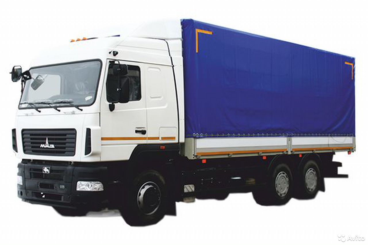 Тентованный грузовик МАЗ 6312С9-570-010