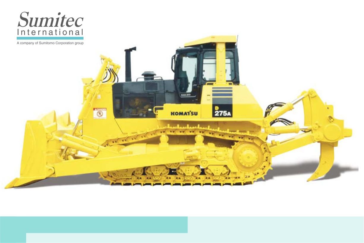 Гусеничный бульдозер Komatsu D275A-5