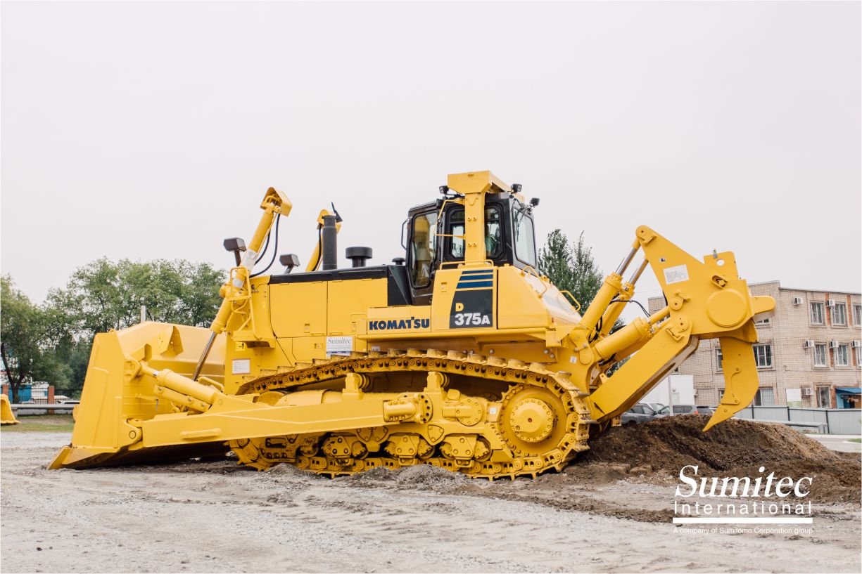 Гусеничный бульдозер Komatsu D375A-6