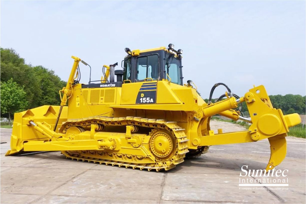 Гусеничный бульдозер Komatsu D155A-5