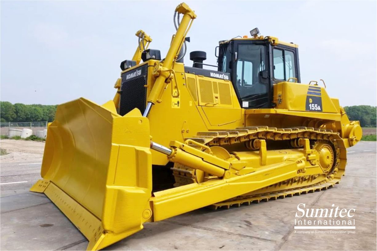 Гусеничный бульдозер Komatsu D155A-5