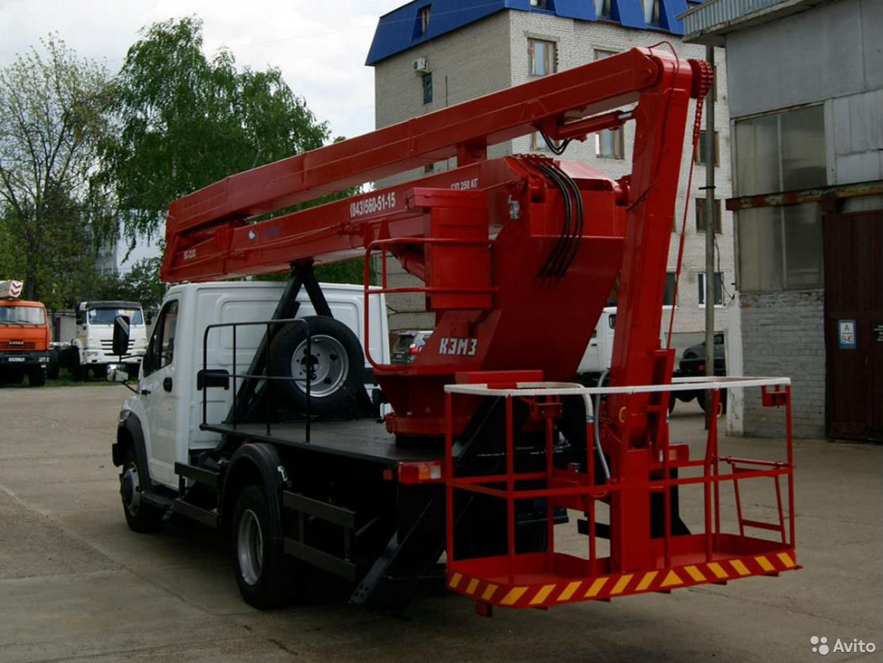 Автовышка ГАЗ ГАЗон Next C41R13 с АГП ВС-22
