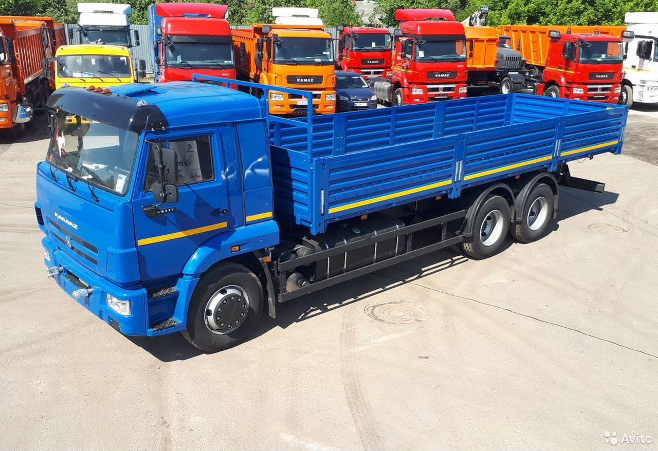 Бортовой грузовик КамАЗ 65117-6010-48