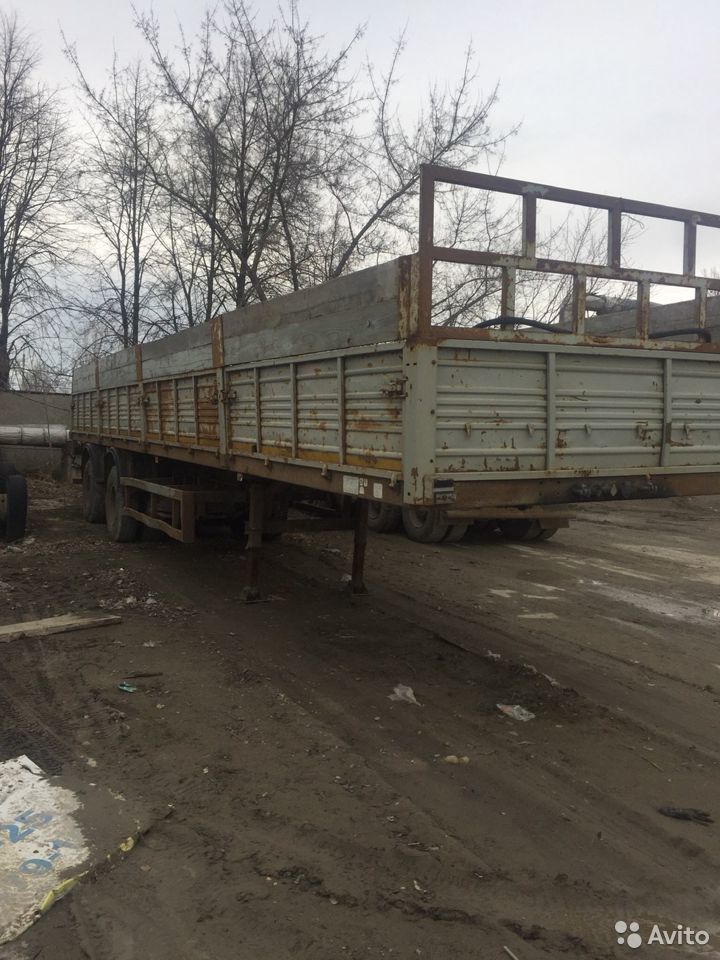 Бортовой полуприцеп МАЗ